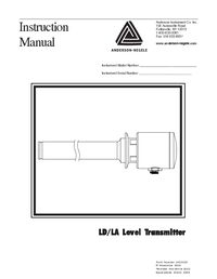 Thumbnail of document Data Sheet - TDL Sanitary Differential Level Transmitter
